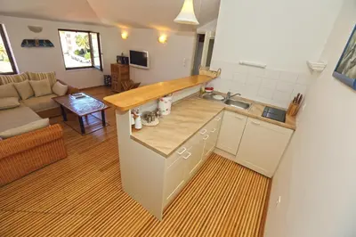 Kuhinja ili čajna kuhinja u objektu Apartment Plaza