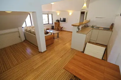 Kuhinja ili čajna kuhinja u objektu Apartment Plaza