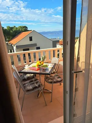 Balkon ili terasa u objektu Apartmani Sanda