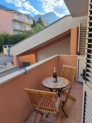 Balkon ili terasa u objektu Apartman Sanda