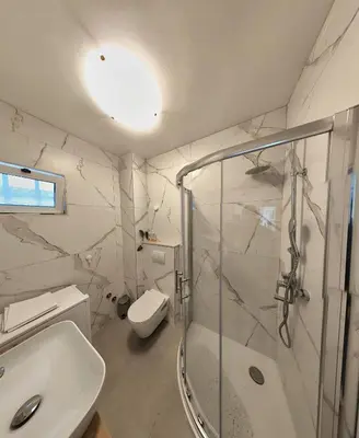 Kupaonica u objektu Apartments Mario