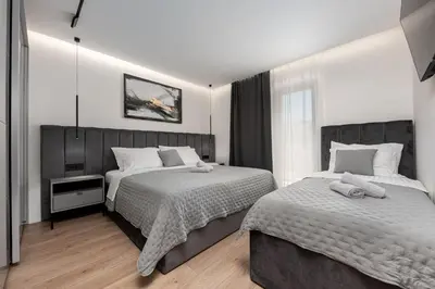 Krevet ili kreveti u jedinici u objektu Apartment Luka