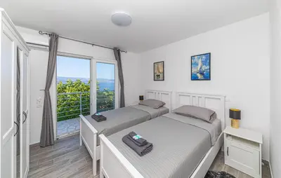 Krevet ili kreveti u jedinici u objektu 2 Bedroom Stunning Apartment In Stanici