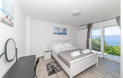 Krevet ili kreveti u jedinici u objektu 2 Bedroom Stunning Apartment In Stanici
