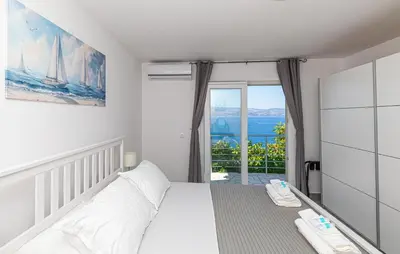 Krevet ili kreveti u jedinici u objektu 2 Bedroom Stunning Apartment In Stanici