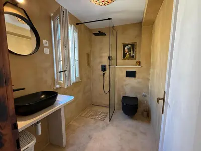 Kupaonica u objektu Holiday home Teraca u Babe- in the town center