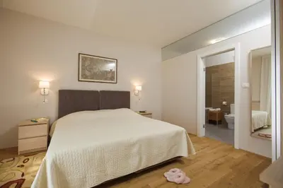 Krevet ili kreveti u jedinici u objektu Villa Eol