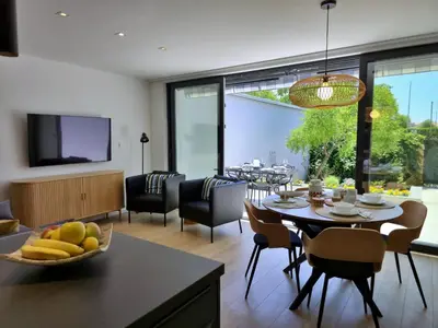 TV i/ili zabavni centar u objektu Apartment MM