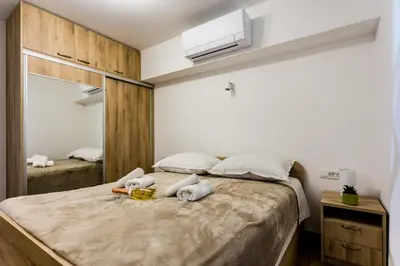 Krevet ili kreveti u jedinici u objektu Kuća Ružica