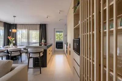 Kuhinja ili čajna kuhinja u objektu Beachfront penthouse Residence