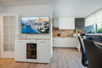 Kuhinja ili čajna kuhinja u objektu Apartman Diana