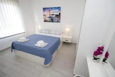 Krevet ili kreveti u jedinici u objektu Apartments Marko & Luka