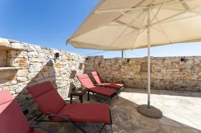 Tlocrt objekta Holiday House Tramonto with Pool, Sunset View & Pet Friendly, Donji Humac, Brač