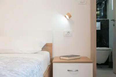 Krevet ili kreveti u jedinici u objektu Apartment Rocky