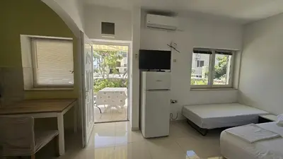 Krevet ili kreveti u jedinici u objektu Apartmani Makarska 22