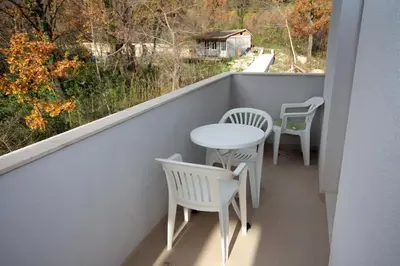Balkon ili terasa u objektu Apartments with a swimming pool Zakucac, Omis - 5954