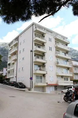 Tlocrt objekta Apartments by the sea Makarska - 6880