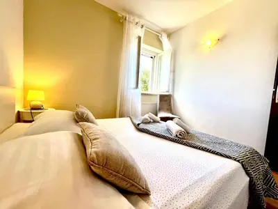 Krevet ili kreveti u jedinici u objektu Apartments by the sea Puntinak, Brac - 718
