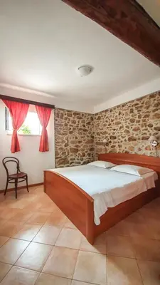 Krevet ili kreveti u jedinici u objektu Apartments Obala