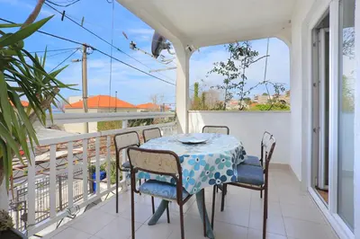 Balkon ili terasa u objektu Apartments by the sea Orij, Omis - 7534