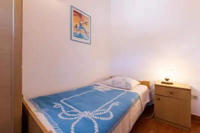Krevet ili kreveti u jedinici u objektu Seaside holiday house Cove Zarace - Gdinj, Hvar - 2048