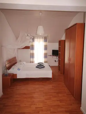 Krevet ili kreveti u jedinici u objektu Apartments by the sea Bol, Brac - 2904