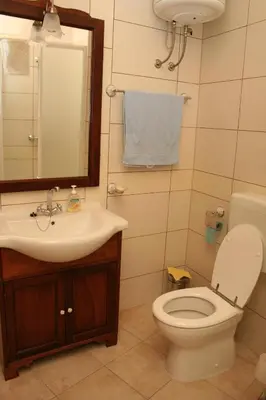 Kupaonica u objektu Apartment Vrboska 4601c