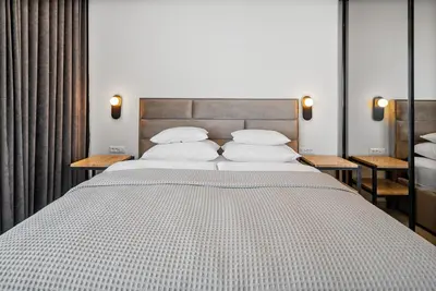 Krevet ili kreveti u jedinici u objektu NEW! Villa Angelus – Your Luxurious Retreat near the Sea