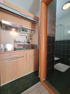 Kupaonica u objektu Studio apartment in Stari grad