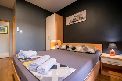 Krevet ili kreveti u jedinici u objektu Apartments Hudovernik