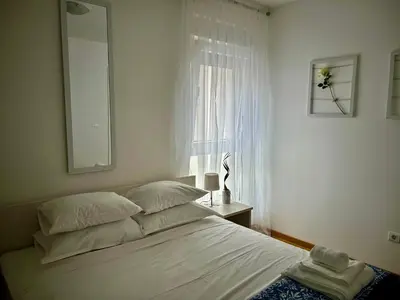 Krevet ili kreveti u jedinici u objektu Apartman ANJA - Strožanac