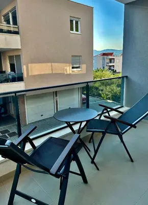 Balkon ili terasa u objektu Apartman ANJA - Strožanac
