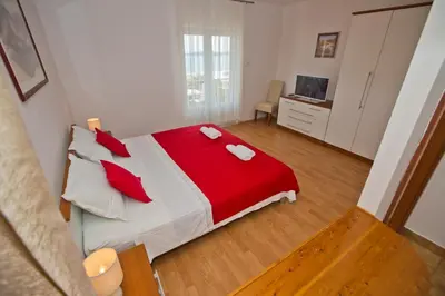 Krevet ili kreveti u jedinici u objektu Apartments Vucetic