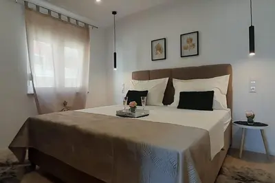 Krevet ili kreveti u jedinici u objektu Apartments with parking space Duce - Omis - 23509