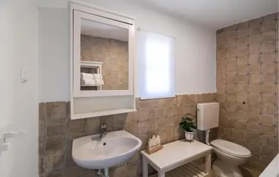 Kupaonica u objektu 2 Bedroom Beautiful Home In Pitve