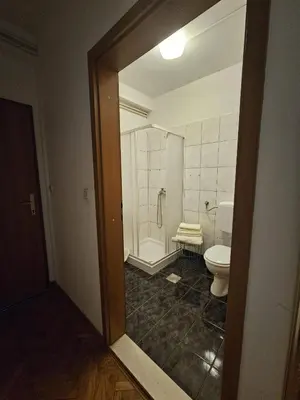 Kupaonica u objektu Room with swimming pool Gorana