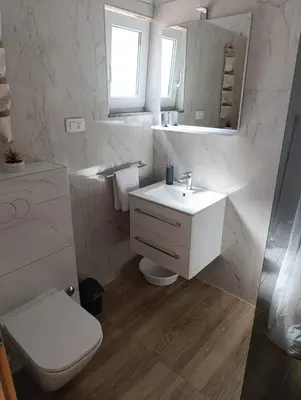 Kupaonica u objektu Villa Roing R