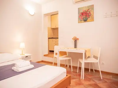 Krevet ili kreveti u jedinici u objektu Apartman Jakša