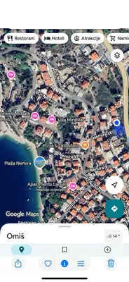 Tlocrt objekta Nemira IX 12 Vacations