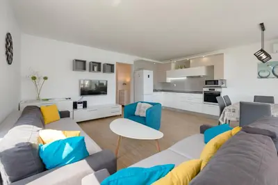 Kuhinja ili čajna kuhinja u objektu Apartment Sun & Sea