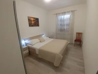 Krevet ili kreveti u jedinici u objektu Four Bedroom Holiday Home With Terrace & Sea View