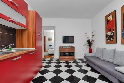 Kuhinja ili čajna kuhinja u objektu Apartments Vele II