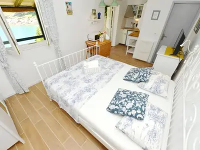 Krevet ili kreveti u jedinici u objektu Bay House Rosohotnica - Studio
