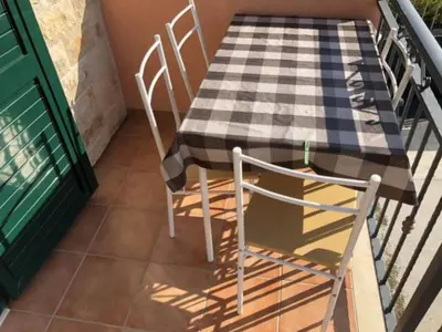 Tlocrt objekta Apartmani Villa Borzic - One Bedroom Apartment with Terarce