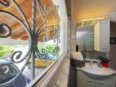 Kupaonica u objektu Name Bay House Rosohotnica - One Bedroom Apartment