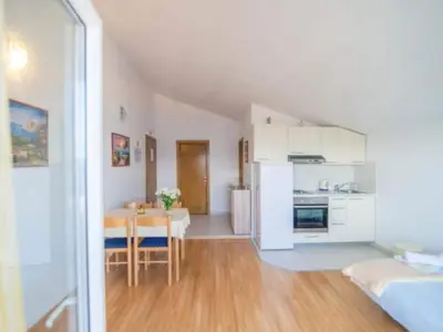 Kuhinja ili čajna kuhinja u objektu Apartmani Cihorich - Two Bedroom Apartment with Pool
