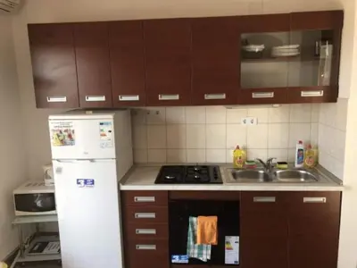 Kuhinja ili čajna kuhinja u objektu Apartmani Villa Borzic - One Bedroom Apartment with Terarce