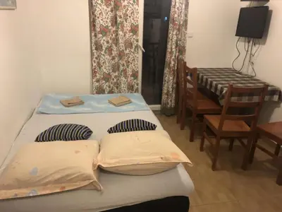 Krevet ili kreveti u jedinici u objektu Apartmani Villa Borzic - One Bedroom Apartment with Terarce
