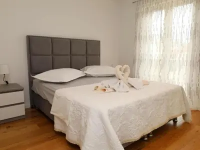 Krevet ili kreveti u jedinici u objektu Dalmata D - Two Bedroom Apartment with Terrace