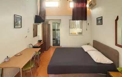 Krevet ili kreveti u jedinici u objektu Gorgeous Apartment In Duce With House Sea View